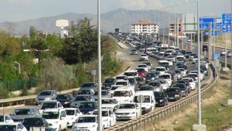 'Kilit kavşak' Kırıkkale'den bayram tatilinde 1 milyon 335 bin araç geçti