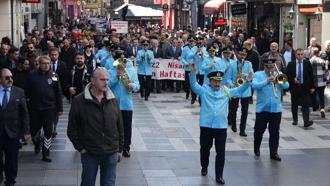 Trabzon 48'inci Turizm Haftası, kortej yürüyüşü ile başladı