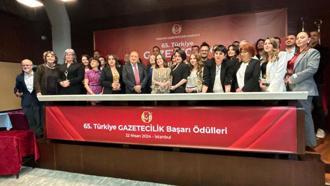 'Türkiye Gazetecilik Başarı Ödülleri' sahiplerine verildi