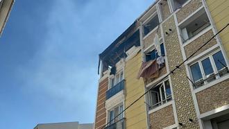 Çorlu’da apartman dairesinde patlama: 1 ağır yaralı