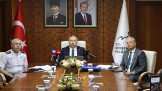 Nevşehir'de  'İl Güvenlik ve Asayiş Bilgilendirme Toplantısı' yapıldı
