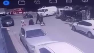 İstanbul- Kağıthane’de motosiklet kazası kamerada
