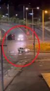 Otomobiliyle polisten kaçan ehliyetsiz ve alkollü sürücüye 54 bin lira ceza; takip kamerada