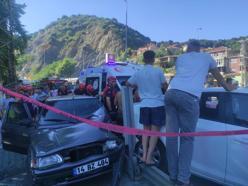 Zonguldak'ta alkollü sürücü kazaya neden oldu: 2 yaralı