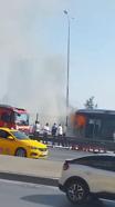 İstanbul-Esenyurt'ta metrobüste yangın-2 (Ek görüntülerle geniş haber)