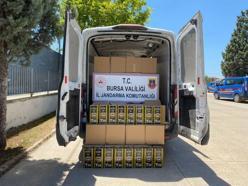 Bursa'da 3 bin litre 'sahte zeytinyağı' ele geçirildi; 2 gözaltı