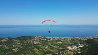 Marmara Bölgesi Yamaç Paraşütü Yarışması Yalova’da gerçekleştirildi