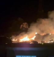 Tokat'ta Hac Dağındaki örtü yangını büyümeden söndürüldü