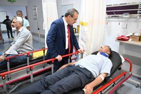 Malatya'da yolcu otobüsü devrildi; 3'ü ağır 26 yaralı (3)