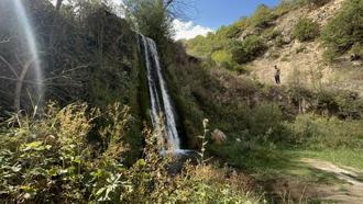 Karakale Ormanları'ndaki saklı cennet; Çakraz Şelalesi