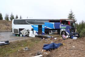 Eskişehir'deki otobüs kazasında şoför yol, araç ve hava koşullarına uygun davranmamış