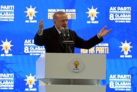 Erdoğan: Ankara'da siyasetçilik oynamak yerine gel eser siyaseti nasıl yapılırmış gör (2)