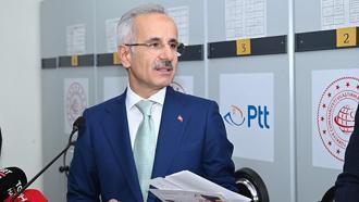 Bakan Uraloğlu: PTT, 11 ayda 399 milyon posta ve kargoyu ulaştırdı