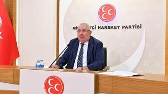 MHP'li Yalçın: Özel, CHP'yi siyasi çıkmaza sürüklemektedir