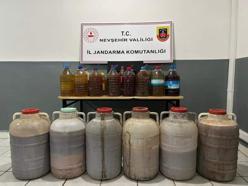 Nevşehir'de kaçak şarap operasyonu: 1 gözaltı