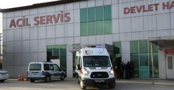 Elektrik akımına kapılıp, 2 metre yükseklikten düştü