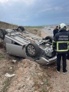 Batman'da otomobil takla attı: 1 yaralı