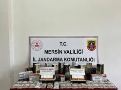 Çamlıyayla'da kaçak makaron operasyonu