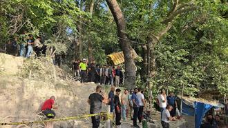 Hatay'da freni arızalanan kamyon şelale bölgesine düştü: 1 ölü, 1 yaralı