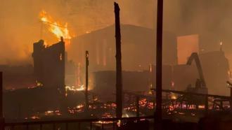 İstanbul - Şile'de 6 restoran alev alev yandı: 3 yaralı