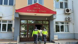 Erzin'de demir direk çalan şüpheliler yakalandı