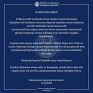 Trabzon'da derede kaybolan Faisal'in cansız bedeni bulundu (2)