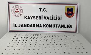 Kayseri'de tarihi eser operasyonu: 1 gözaltı