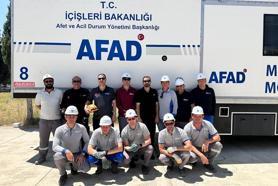 Akkuyu NGS personeli, AFAD'ın arama kurtarma eğitimine katılıyor