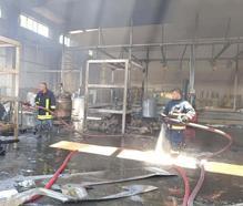 Çanakkale'de fabrika yangını (2)