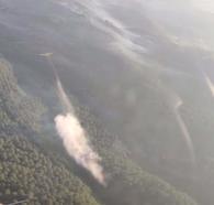 Balıkesir'deki orman yangınında 2'nci gün; 5 gözaltı