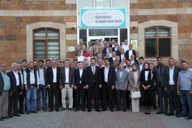 Karlıova Kaymakamı Gilan’a veda yemeği