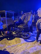 Elazığ’da otomobil ile motosiklet çarpıştı: 2 yaralı