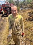 Sakarya'daki orman yangınında ekipler hayvanlar için seferber oldu (2)