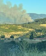 Çanakkale’de orman yangını; Kaz dağlarında kapanan köy yolları ulaşıma açıldı (2)