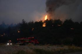 Sakarya’da çıkıp Bilecik’e sıçrayan orman yangını yayıldı; 4 köy tahliye edildi/ Ek fotoğraflar