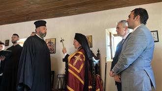 Bozcaada'da Aya Paraskevi Günü ayini yapıldı