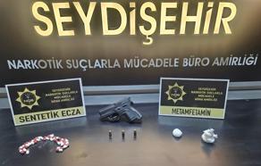Konya'da  uyuşturucu operasyonu: 1 tutuklu
