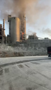 Çimento fabrikasında çıkan yangın, söndürüldü