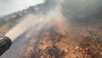 Elazığ’da ormanlık alanda yangın