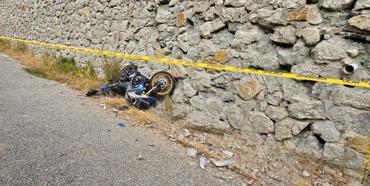 Polis memuru, motosiklet kazasında yaşamını yitirdi