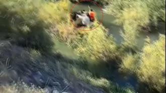 Murat Nehri’nde adacıkta mahsur kalan 4 kişi kurtarıldı