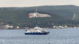 Gökçeada feribot seferleri iptal edildi