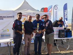1’inci Ulusal Surf Casting Balık Yakalama Turnuvası tamamlandı