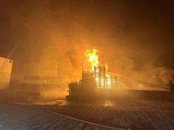 Antalya'da paketleme fabrikasında yangın/Ek fotoğraflar