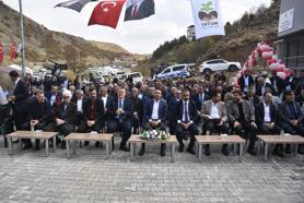 Mutki’de yapımı tamamlanan tesisler hizmete açıldı