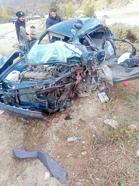 Kamyon ile otomobil çarpıştı: 1 ölü 1 yaralı