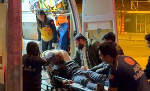 Tartıştığı kişiler darbetti, hastaneye kaldırıldı