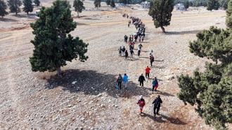 Tarihi Kilikya Yolu yürüyüşüne yoğun ilgi