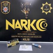 Kilis’te uyuşturucu operasyonuna 1 tutuklama