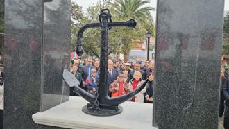 Batan Kafkametler gemisindeki mürettebat için yapılan anıt, facianın yıl dönümünde açıldı